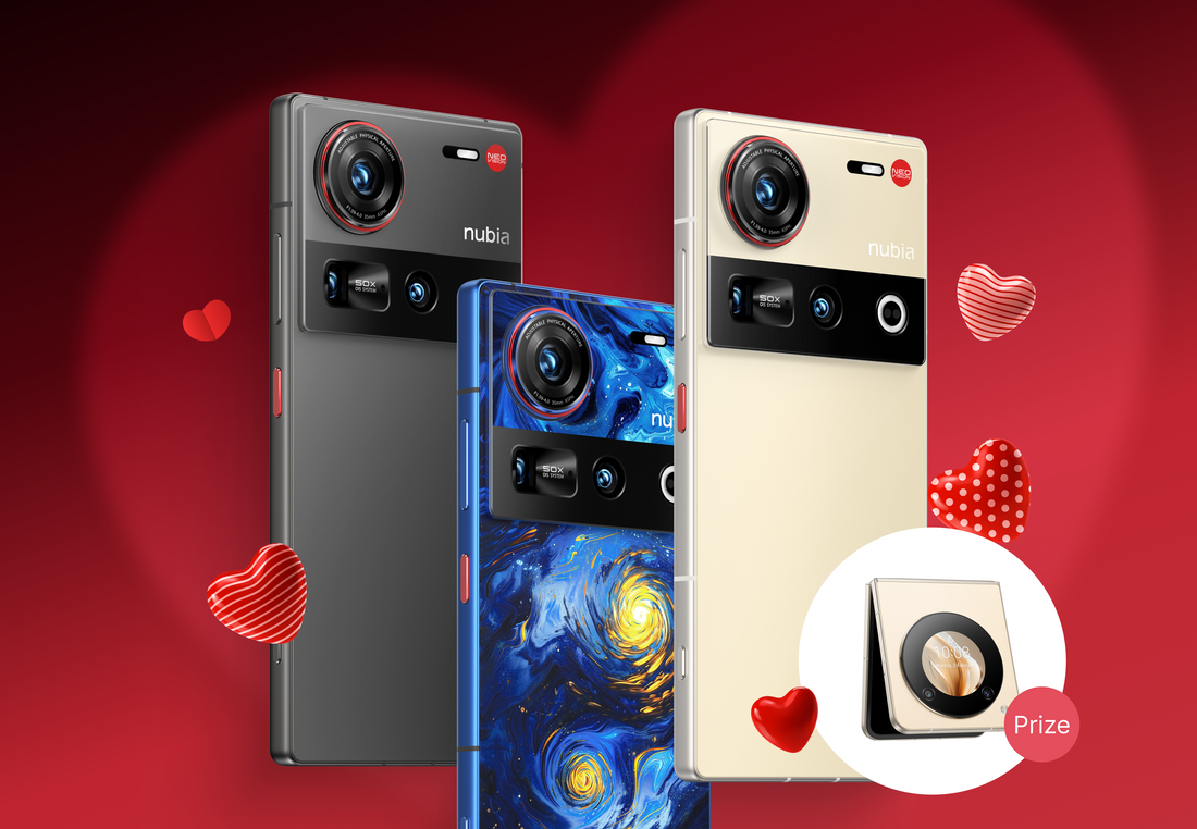 Feel the Love with nubia This Valentine’s Day