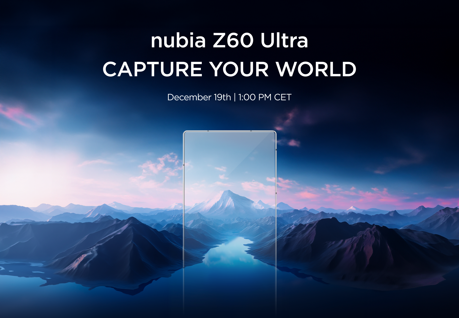 The Clock is Ticking: Introducing the nubia Z60 Ultra