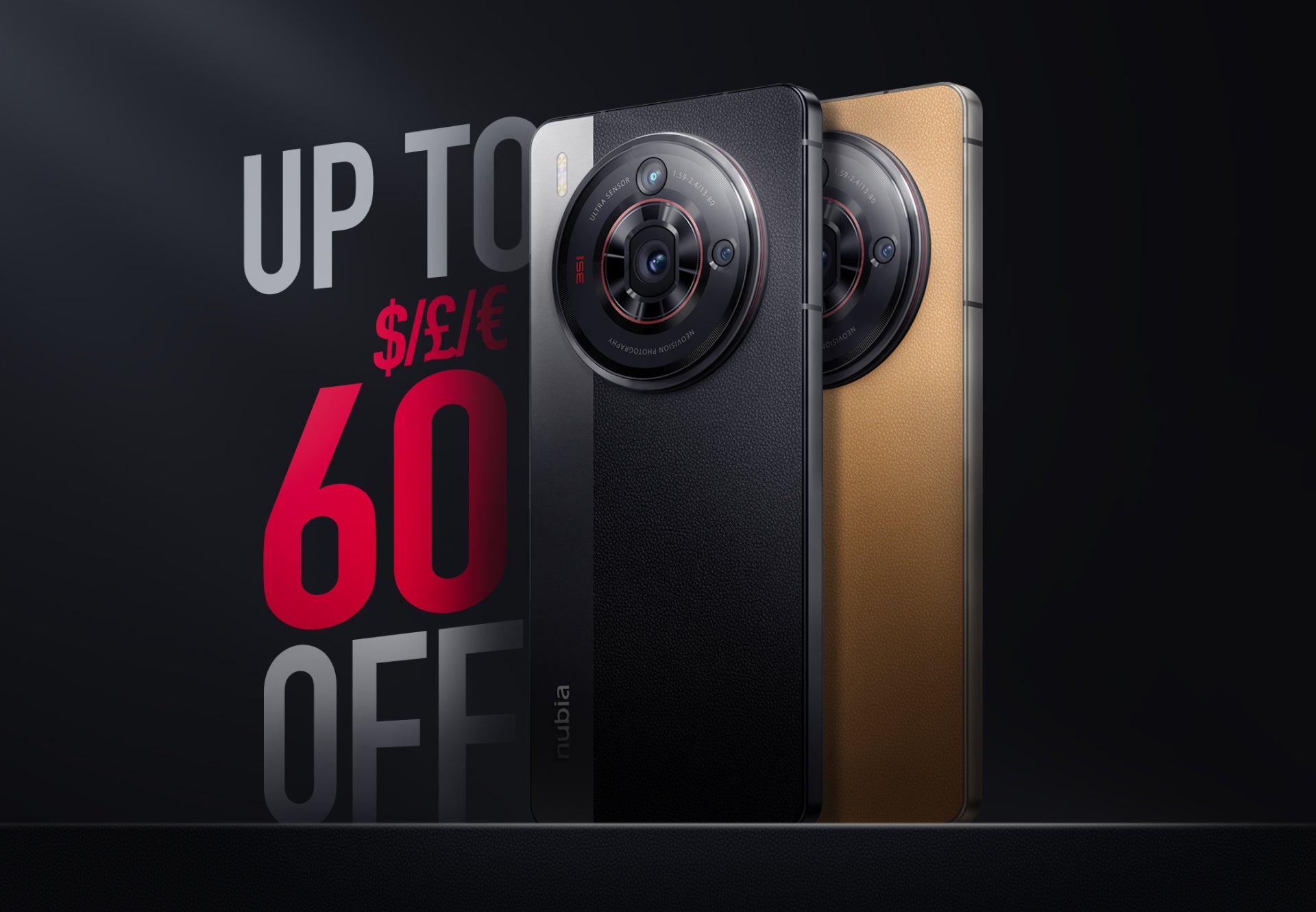 Discover Black Friday Magic with nubia: Up to €60 Off on the Z50S Pro!