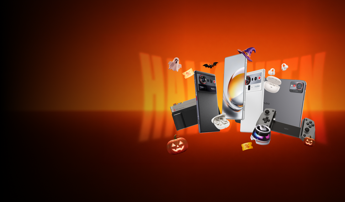 Unleash Your Other Side. The nubia Halloween Sale Is Live.